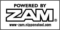 ZAM キャンペーンロゴ 長方形 モノクロタイプ