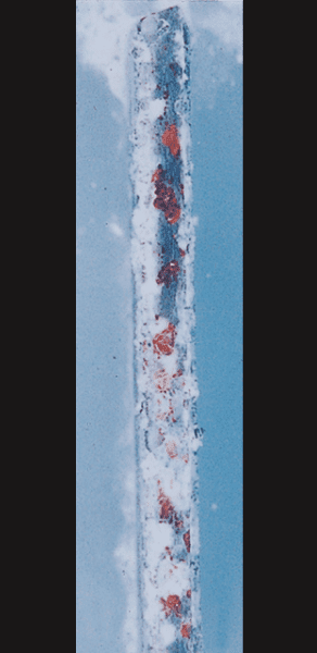 热浸镀55%Al-Zn合金／经过时间：100h
