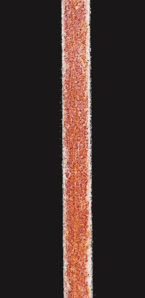 热浸镀55%Al-Zn合金／3个月后