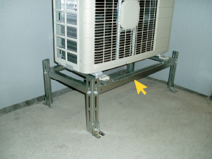 Trestle for outdoor unit ofair conditioner (unpainted)