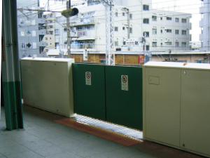 Inner panel of platform door