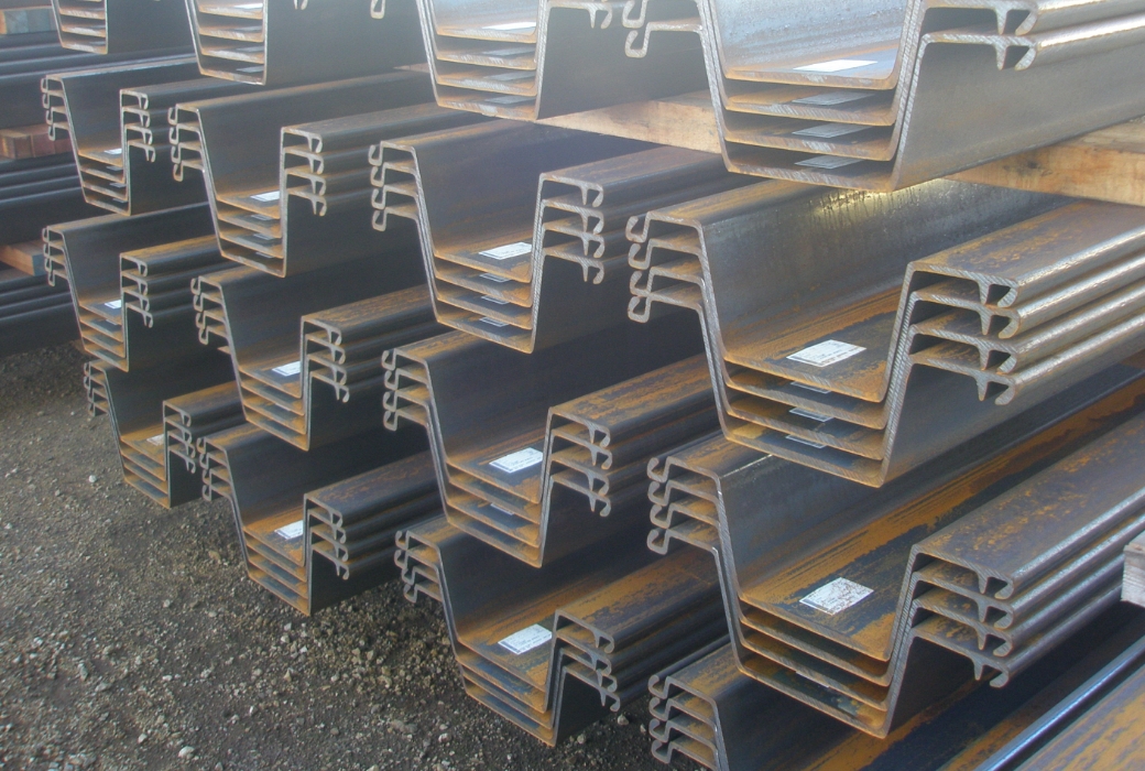 Hat-type sheet pile