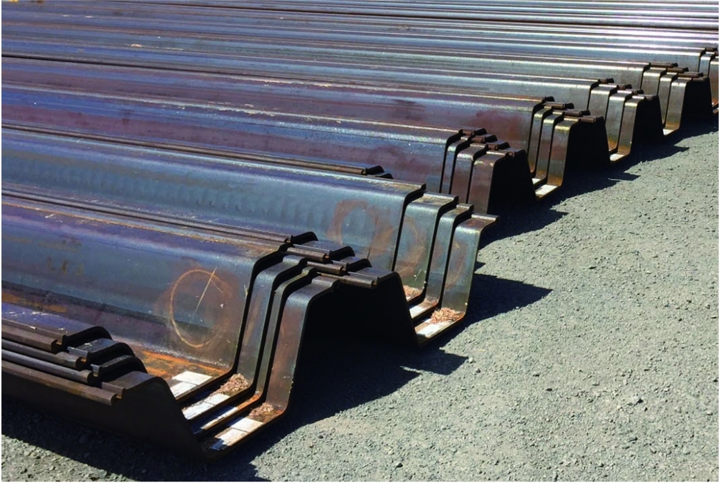 Widest Hot rolled Sheet pile