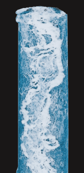 Zn-5% Al alloy coated steel／Lapse of time: 500h 