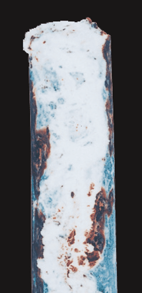 Zn-5% Al alloy coated steel／4,000h