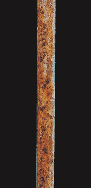 55% Al-Zn alloy coated steel／After 6 months