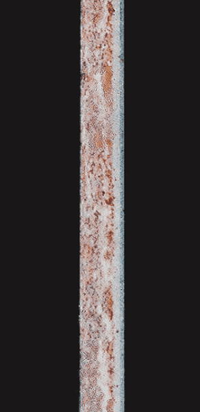 Zn-5% Al alloy coated steel／After 3 months