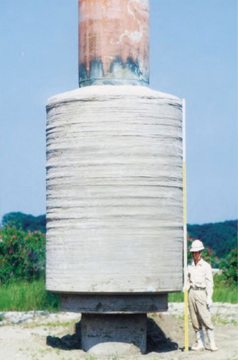 拡大根固め杭工法