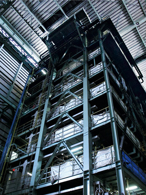 HCGL焼鈍炉 (竪型直火式還元炉)