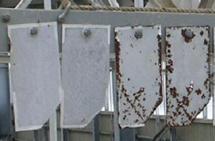 Results of exposure test in a closed compost house (5 years)ZAM