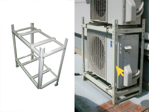 Trestle for outdoor unit ofair conditioner (pained)