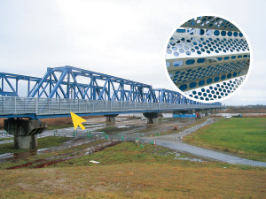 Windbreak screen
