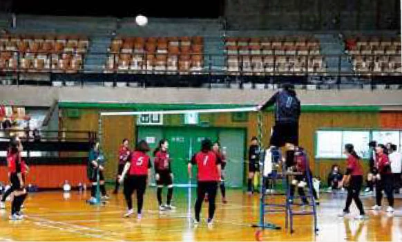 バレー競技の画像